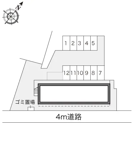 印西市小林 月極駐車場